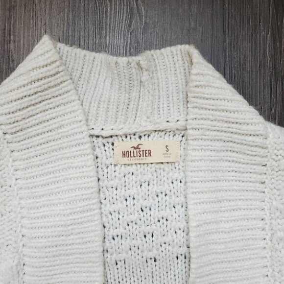 Hollister Cable Kint Sweater Cardigan - Picture 4 of 5